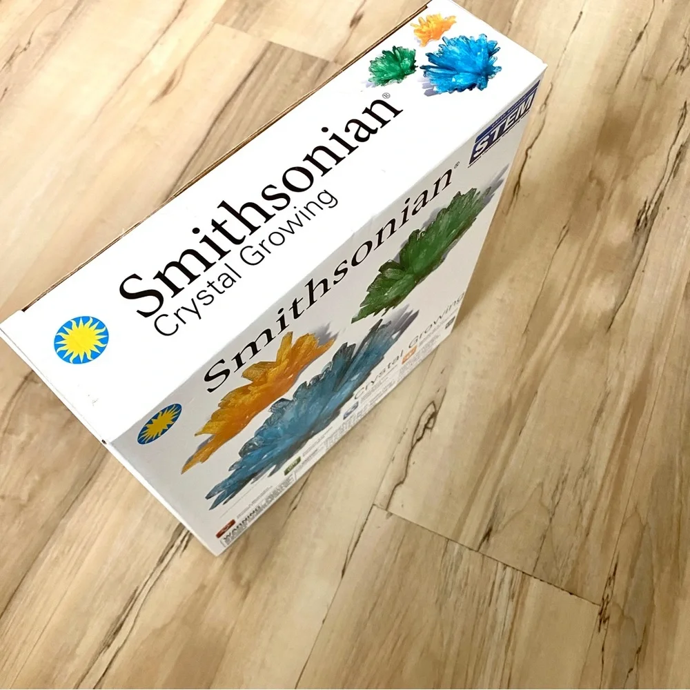 Smithsonian Crystal Growing KIT educational crystals STEM KIDS toy unisex gift